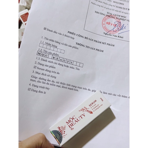 Serum Mộc Beauty Ngừa Mụn