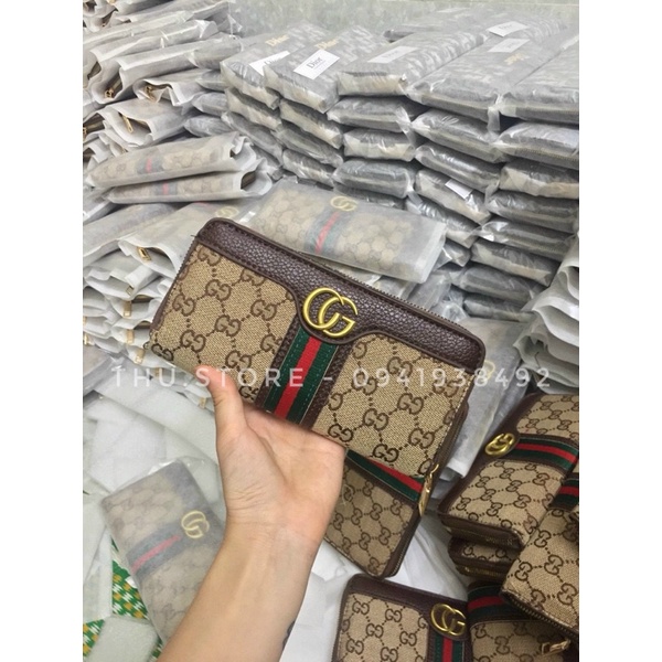 Ví Nữ Ngắn Dài Cầm Tay, Bóp Nữ GC Nhiều Ngăn Hàng Fullbox