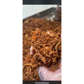300gram KHÔ HEO CHÁY TỎI ( khô gà giả heo ) mềm dai, thơm ngon vị đậm đà