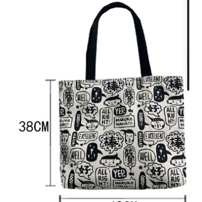Túi vải đeo vai sức chứa lớn phong cách Hàn Quốc Nhật Bản tiện lợi c | BigBuy360 - bigbuy360.vn