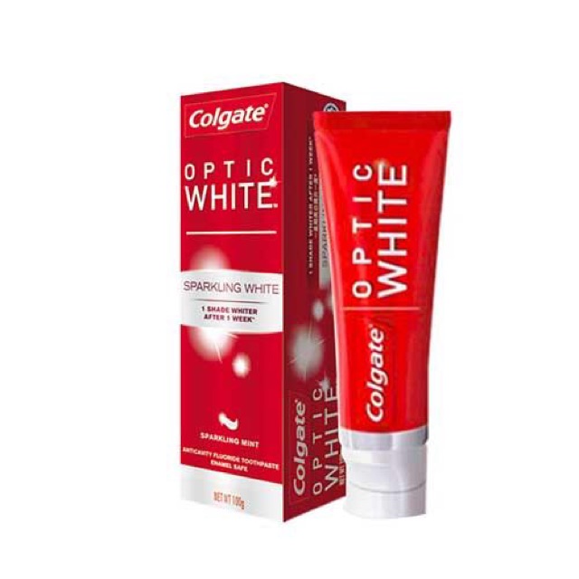Kem đánh răng Colgate Optic White Sparkling White 100g