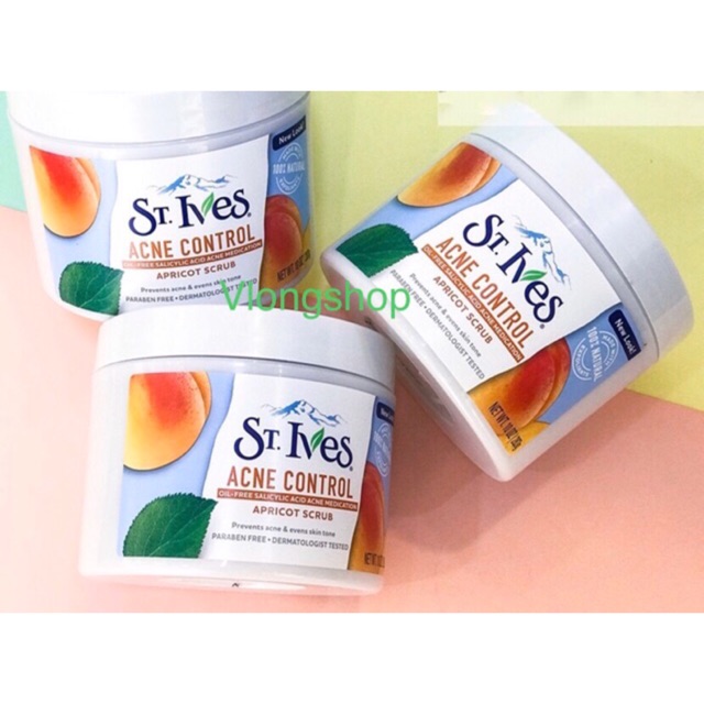 Tẩy Tế Bào Chết Toàn Thân St.Ives Apricot Scrub Fresh (385g)