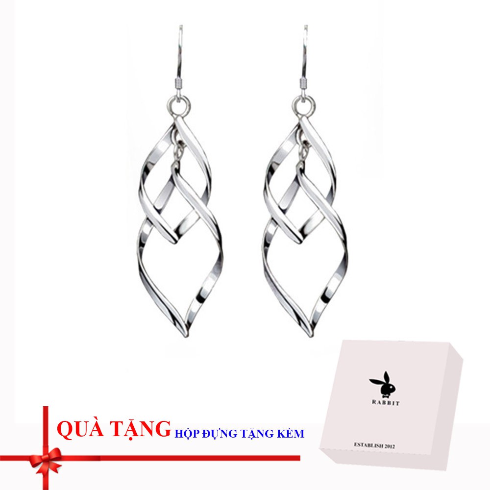 Bông tai / khuyên tai thời trang có hộp tặng kèm