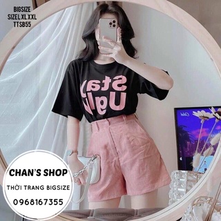 Bigsize 60- 90kg SÉT ÁO QUẦN NHUNG