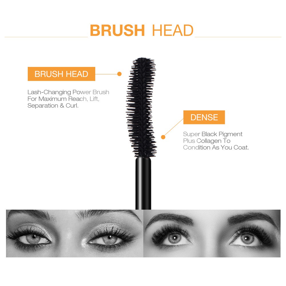 Bộ Mascara + Bút Kẻ Mắt O.TWO.O Chống Nước Lâu Trôi Dùng Trang Điểm 50g