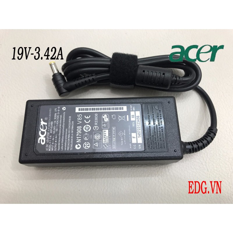 Sạc Laptop Acer 65W Chính hãng / dùng cho các loại Laptop Acer