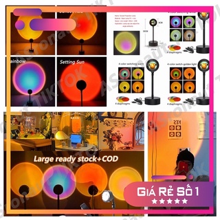 ĐÈN LED TIKTOK (Có remote) [ Đèn sống ảo )( ĐÈN Hoàng Hôn ) ( Đèn cầu vồng ) ( Hỗ trợ quay video , chụp hình)