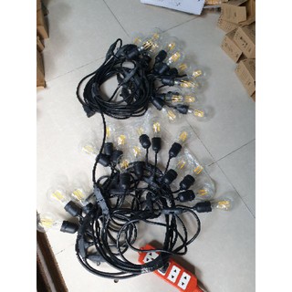 [COMBO 2 ] Bóng Đèn Led edison A60 E27, 4w Vàng Tiết Kiệm Điện