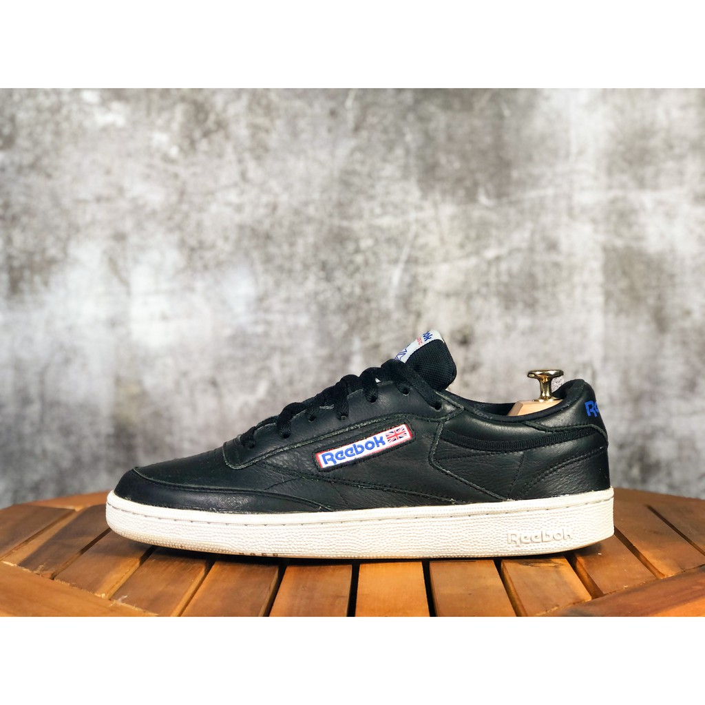 Giày Thể Thao Chính Hãng 2hand REEBOK CLUB C 85 LEATHER BS5213 BLACK MODEL