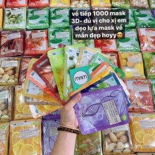 Mặt nạ 3D hoa quả