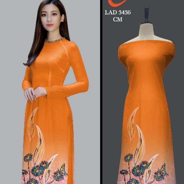 Vải áo dài mẫu mới