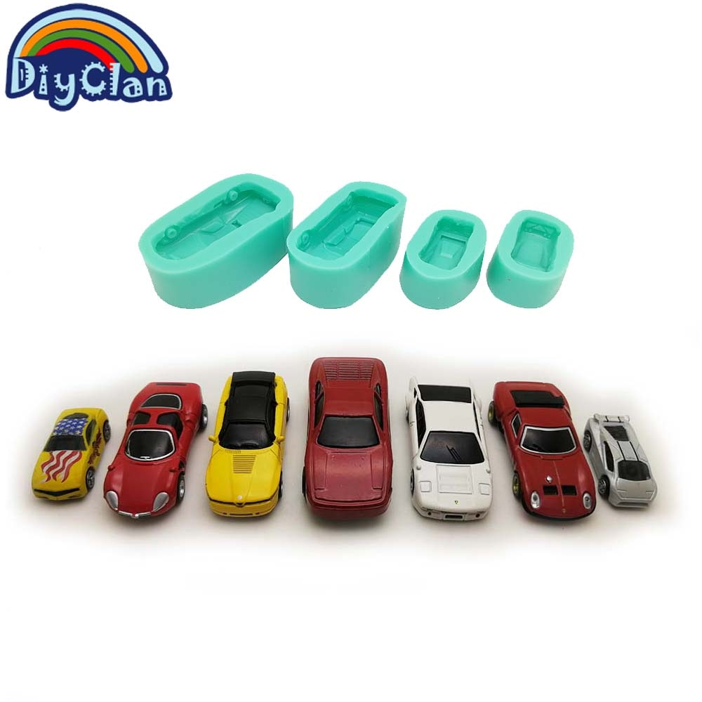 Khuôn silicon làm bánh hình xe hơi thể thao