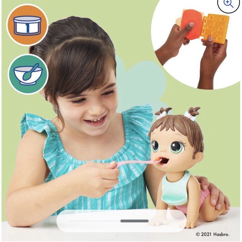 Búp bê Baby Alive ăn dặm hàng USA