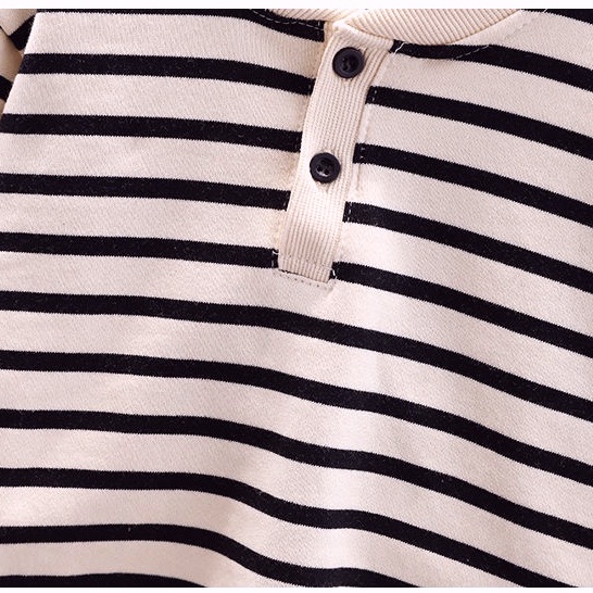 Áo sweater tay dài họa tiết kẻ sọc phong cách phương Tây mới dành cho bé trai 2022