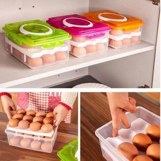 Hộp đựng trứng 2 tầng