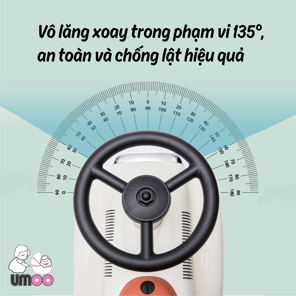 Đồ chơi - Xe ô tô chòi chân Umoo cho bé