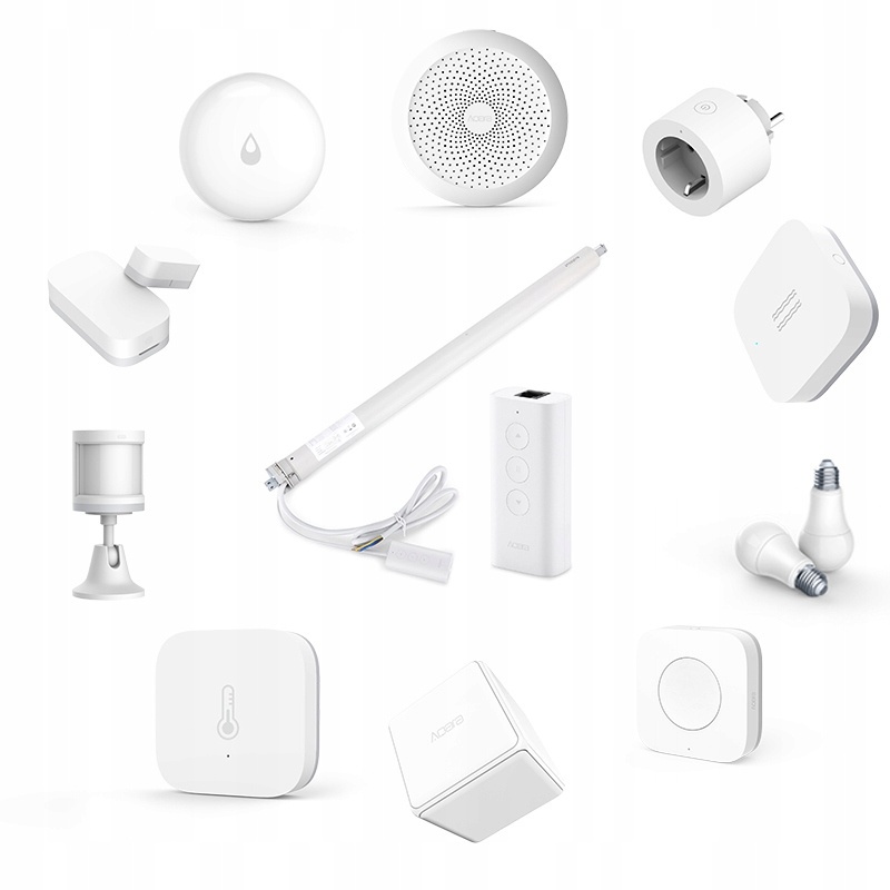 Động cơ rèm cuộn thông minh Aqara Rolling Shutter Motor, Rèm cửa điều khiển từ xa, Phiên bản Zigbee, Tương thích HomeKit