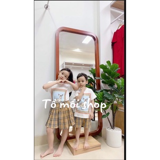 set bộ BBR cotton bé trai/bé gái (9-45kg)