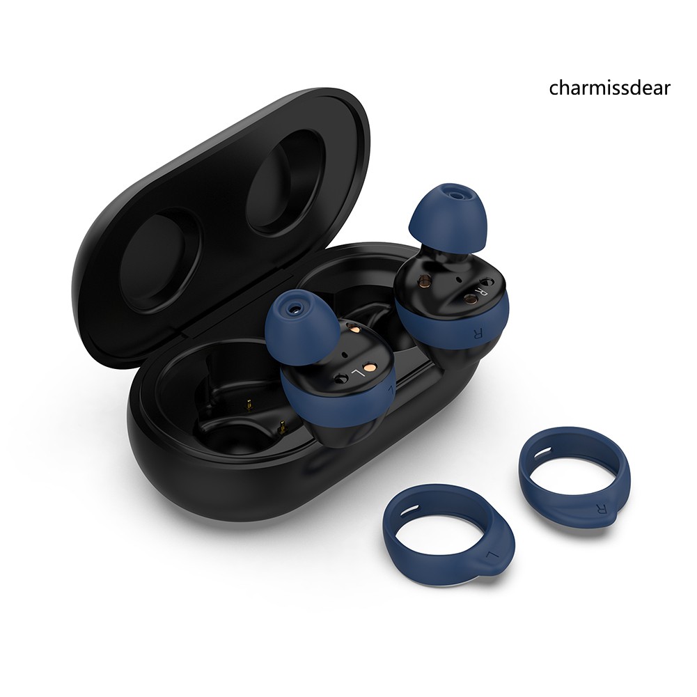 Bộ 2 cặp nút bọc tai nghe bluetooth bằng silicon bảo vệ cho Samsung Galaxy Buds