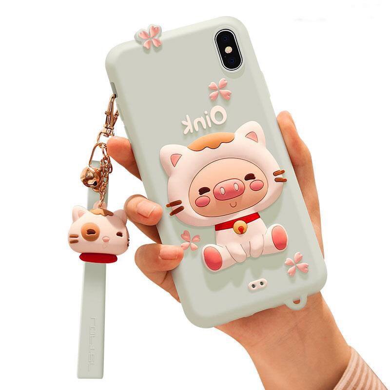 Ốp lưng Iphone ❤️Heo Oink dễ thương Iphone 6/6s,6Plus/6sPlus,7/8,7Plus/8Plus,X/Xs,XsMax