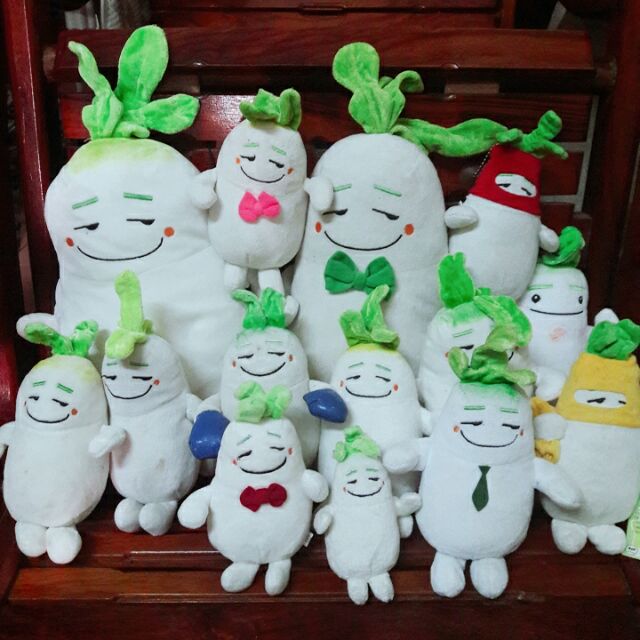Sét củ cải size 10cm_40cm ( mộng tuyền )