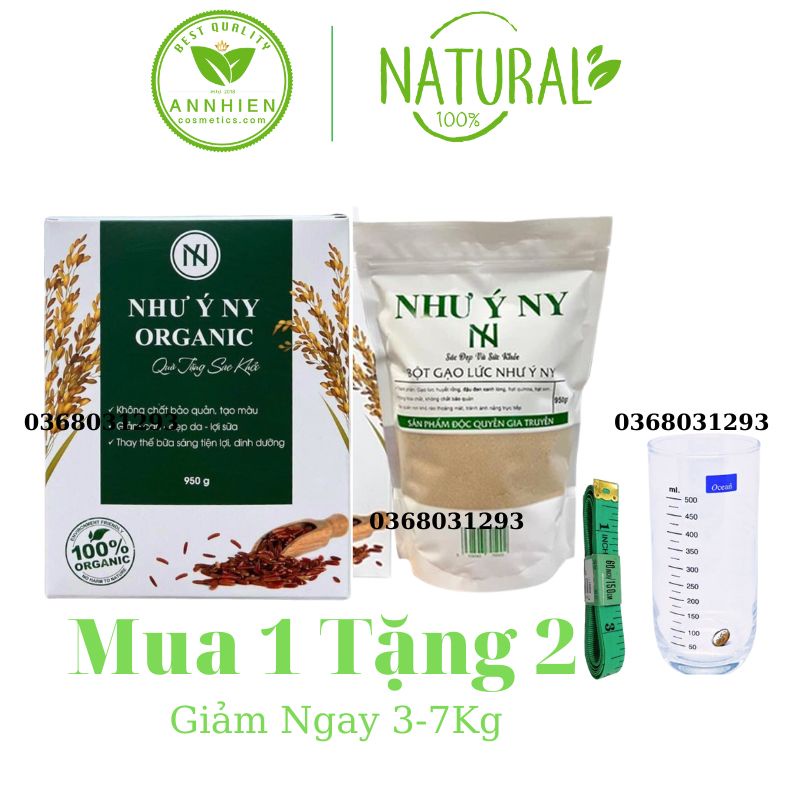 Bột Giảm Cân Như Ý Ny 950g Giúp Giảm Cân - Siêu Lợi Sữa - Đẹp Dáng An Toàn