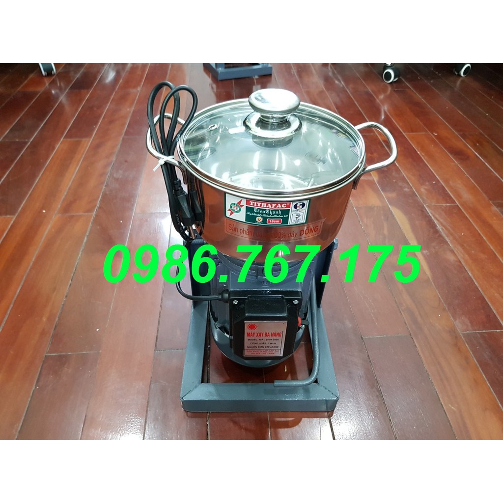 Máy đánh chà bông, xay thịt nhuyễn làm giò chả, pate