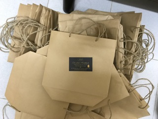 Túi giấy kraft trơn 16x23 (100 cái)