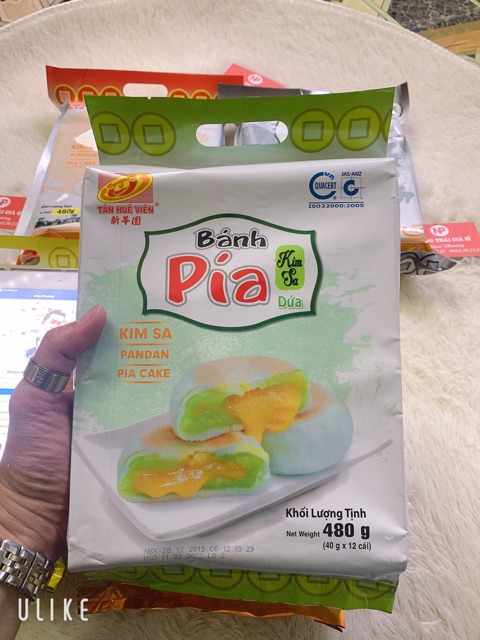 BÁNH PÍA KIM SA TRỨNG MUỐI ĐỦ VỊ DATE MỚI