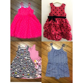 thanh lí đầm h&m bé gái new/used 4-8 tuổi