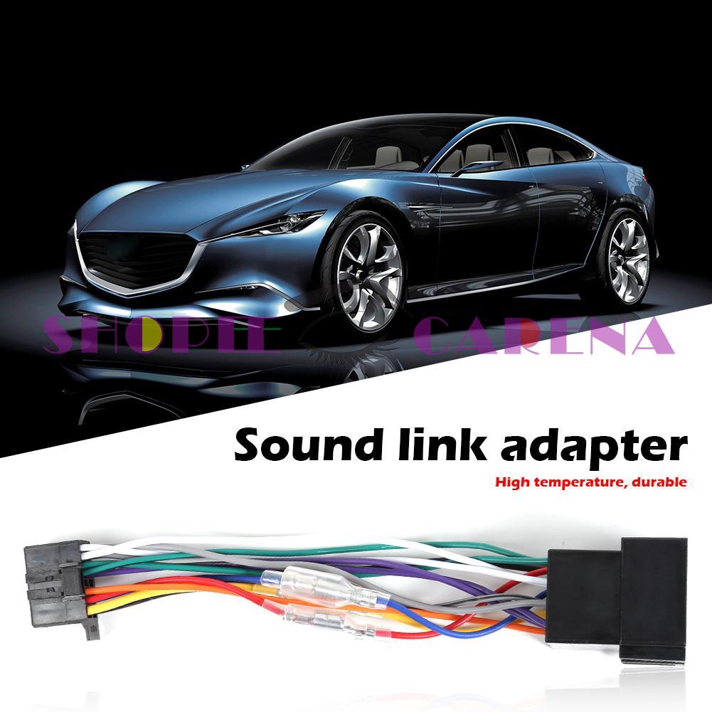 ABS Car Stereo Radio ISO Standard Wiring Harness Connector 16 Pin PI100  Plug Cable for 2003-on | BigBuy360 - bigbuy360.vn