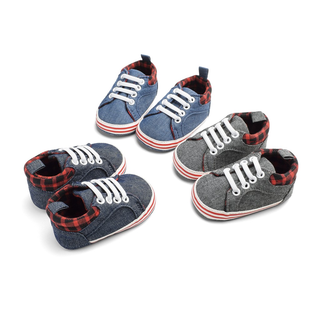 Giày Sneaker Đế Mềm Chống Trượt Cho Bé Tập Đi