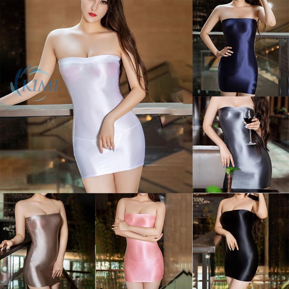 Đầm ngủ ống dài xuyên thấu gợi cảm cho nữ