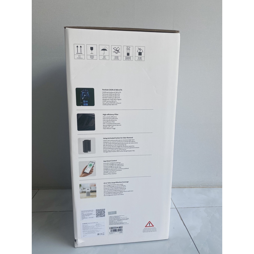 Máy lọc không khí Xiaomi Air Purifier 4 Lite - Máy lọc giúp không khi trong lành, bảo vệ sức khỏe cho gia đình bạn