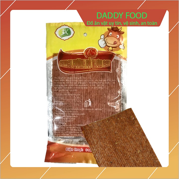 Snack hương bò thơm cay x10 gói đồ ăn vặt cổng trường cực hot