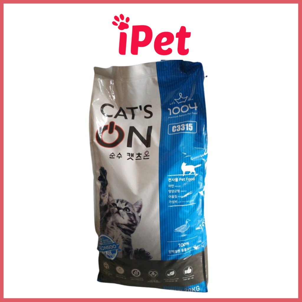 Thức Ăn Cho Mèo Con Hạt Khô Cat's On 1kg - iPet Shop