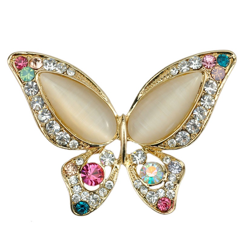 Y●Ghim Cài Áo Hình Chú Ong Nhỏ Đính Đá Pha Lê