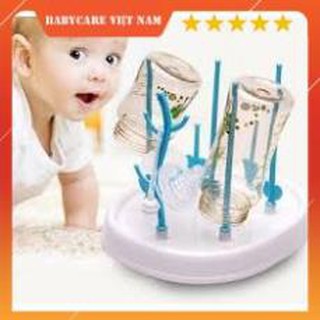 Khay úp bình sữa, Giá úp bình sữa mini tiện lợi cho bé hàng tốt giá rẻ
