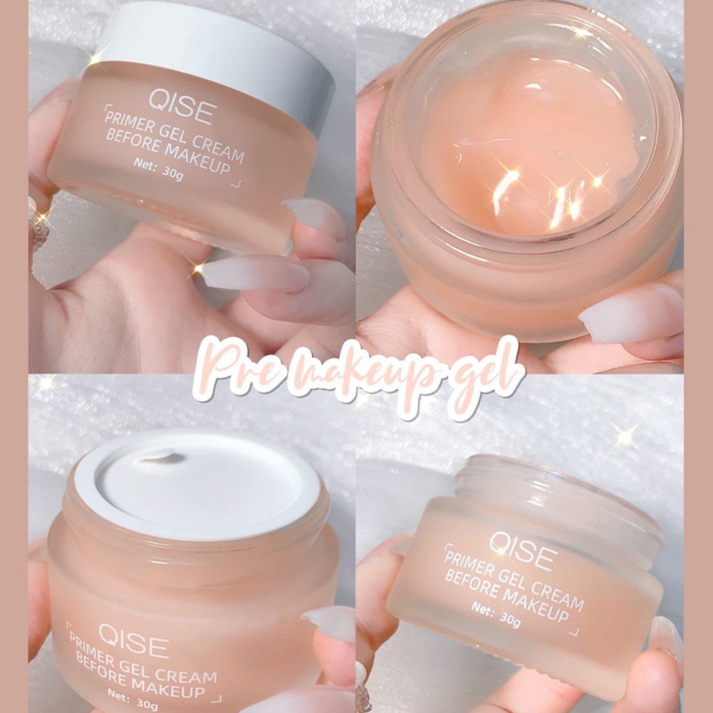 Gel lót trang điểm QISE dưỡng ẩm kiềm dầu che khuyết điểm lỗ chân lông