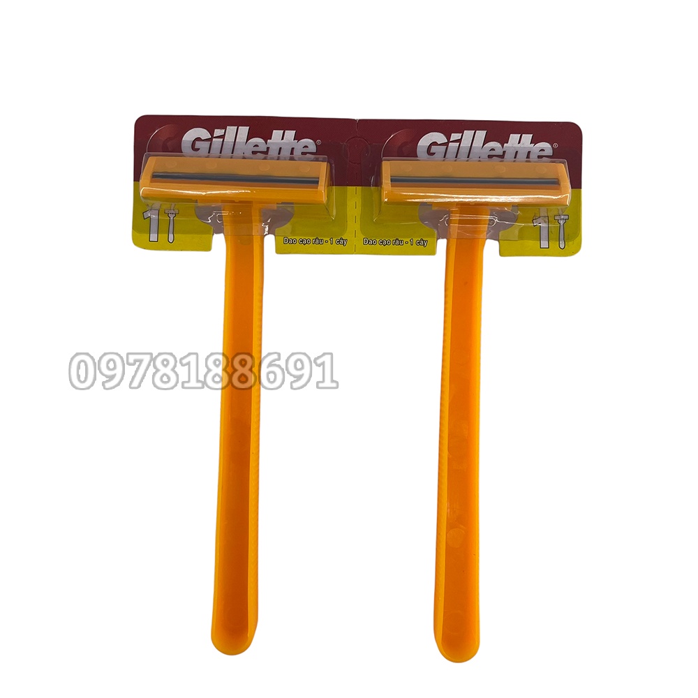 Dao Cạo Râu Du Lịch Gillette Lưỡi Kép, Cạo Sạch, Sát Chân