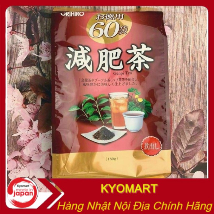 Trà Giảm Mỡ Bụng Genpi Tea #Orihiro