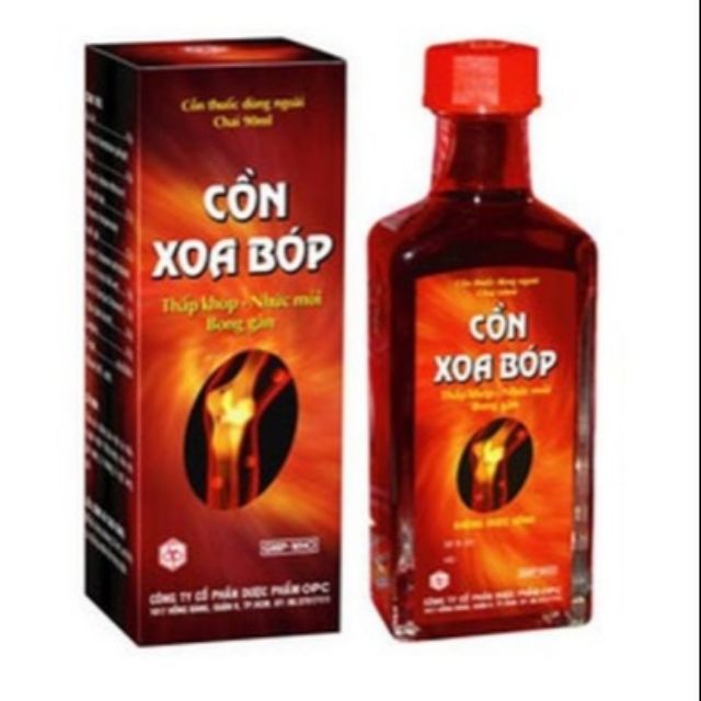 Cồn Xoa Bóp OPC Chai 60ml - Hàng Công Ty