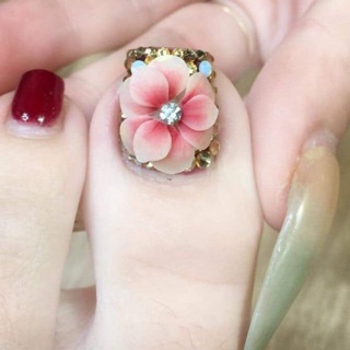 Hoa bột nail size chân lẻ 1bông