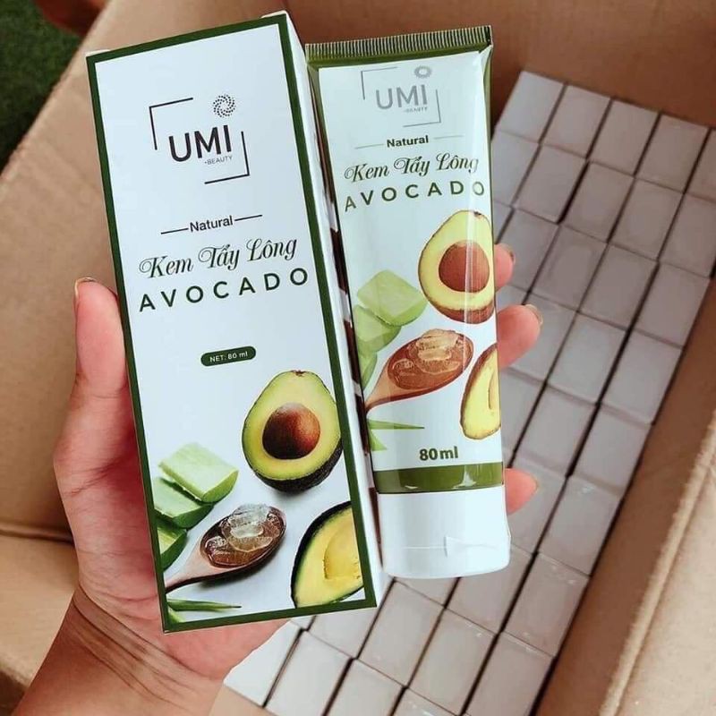 Kem triệt lông AVOCADO UMI 80ml