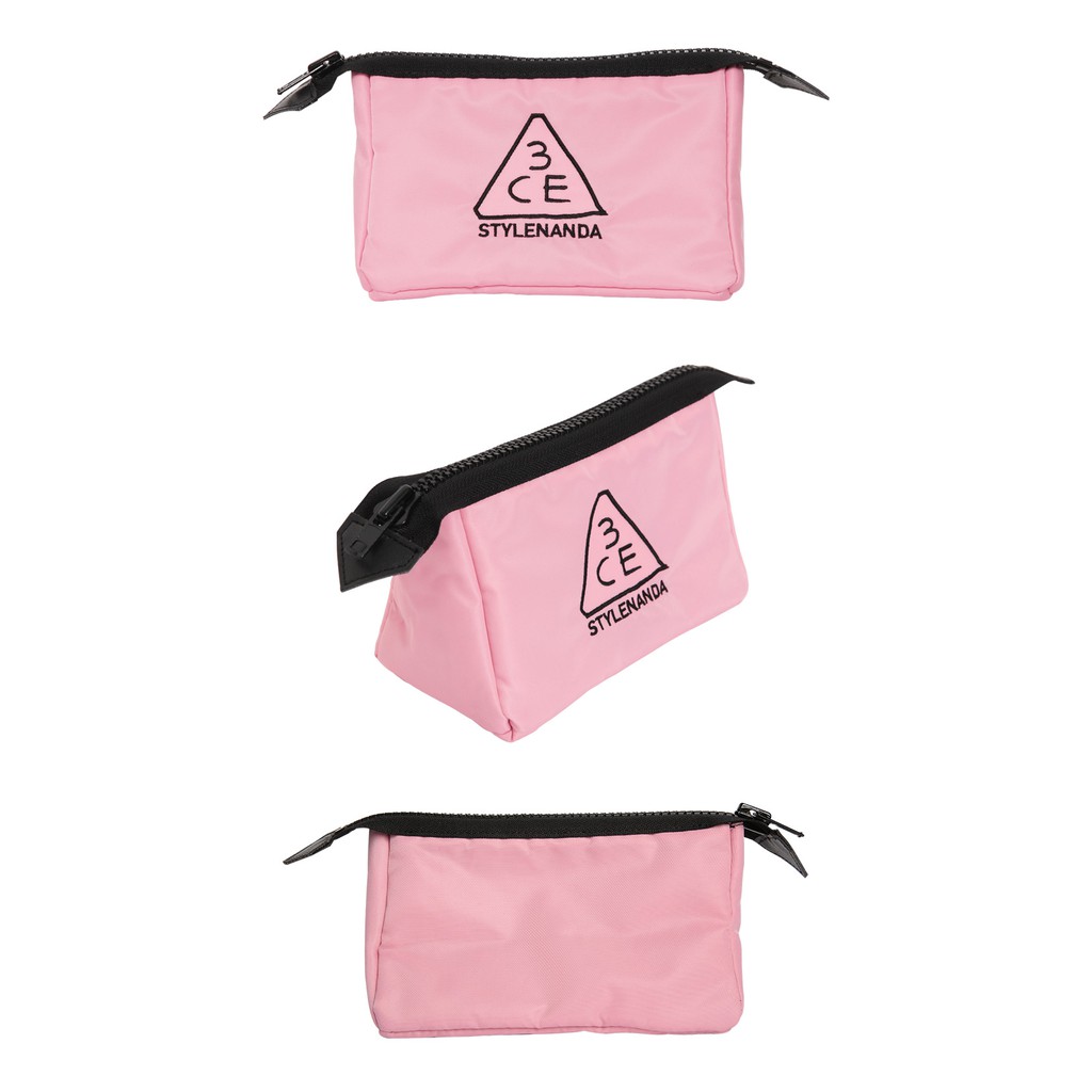 TÚI ĐỰNG MĨ PHẨM [3CE] PINK RUMOUR POUCH