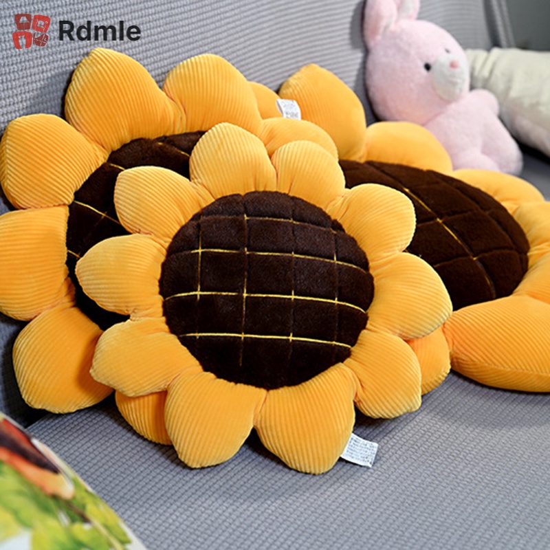 Gối Mềm Hình Hoa Hướng Dương Sáng Tạo Đa Năng Trang Trí Phòng Khách/Phòng Ngủ