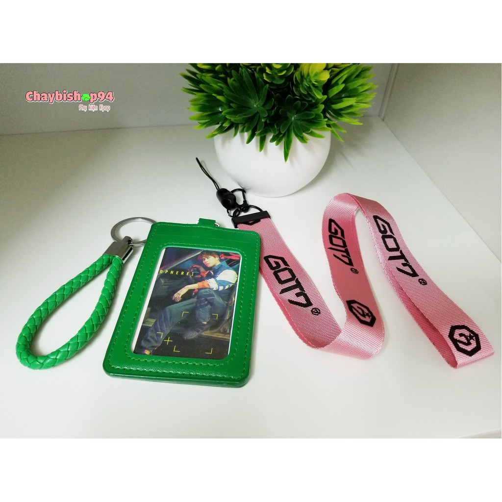 Combo túi thẻ + nametag BTS, BT21, GOT7, WANNAONE, TWICE, EXO, BLACKPINK