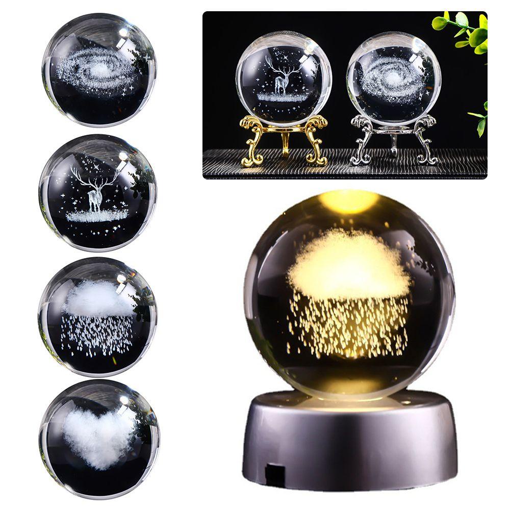 CONOPERY Quả Cầu Khắc Laser 3D Sáng Tạo Trang Trí Phòng Ngủ