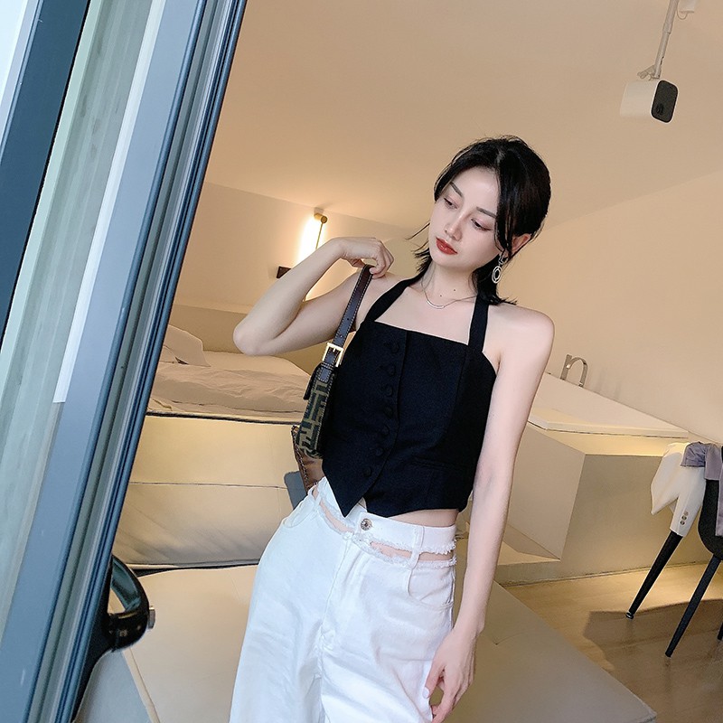 Áo Hai Dây Thiết Kế Ngọt Ngào Thời Trang Cho Nữ