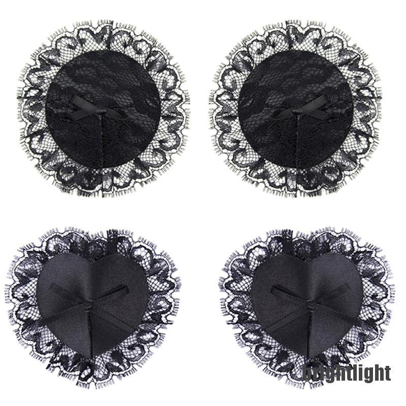 (Hàng Mới Về) 1 Cặp Miếng Dán Ngực Tự Dính Có Thể Tái Sử Dụng